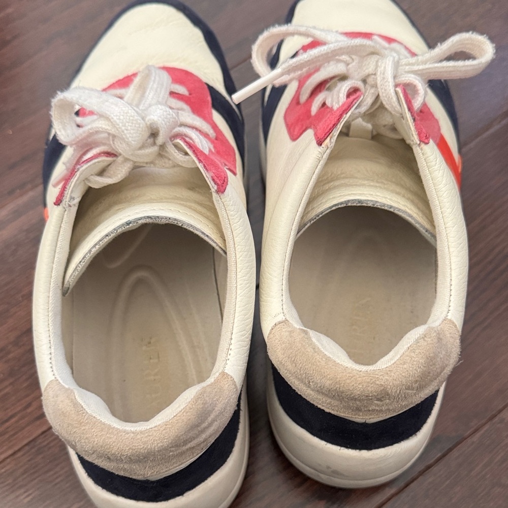 Lauren Ralph Lauren Colorful Lace-Up Sneakers. Good condition. Size 9. - Picture 4 of 6